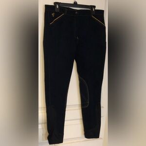 Piper Ladies Riding Breeches -Navy Blue sz36